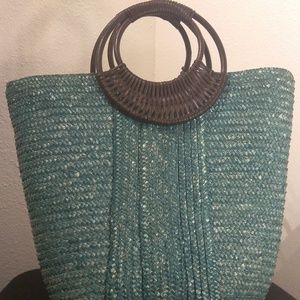 Teal Hand Bag